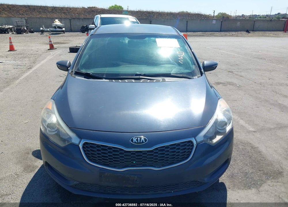 2016 KIA FORTE VIN: KNAFX4A65G5507972