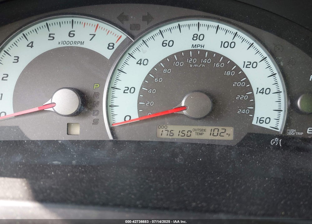 2007 TOYOTA CAMRY VIN: 4T1BK46K57U003266