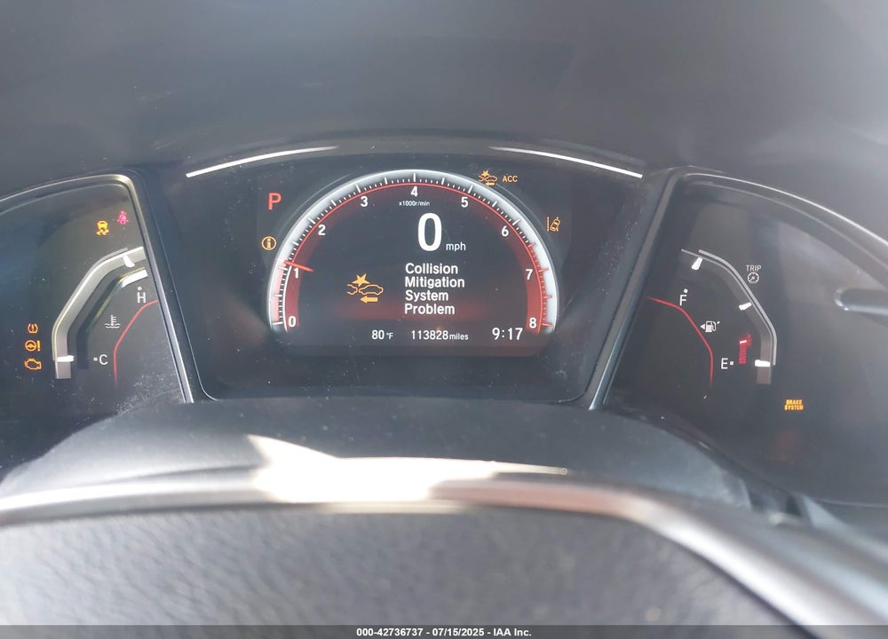 2018 HONDA CIVIC SPORT TOURING VIN: SHHFK7H95JU420449