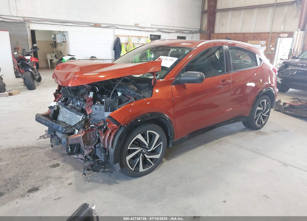 2019 HONDA HR-V VIN: 3CZRU6H11KG713560