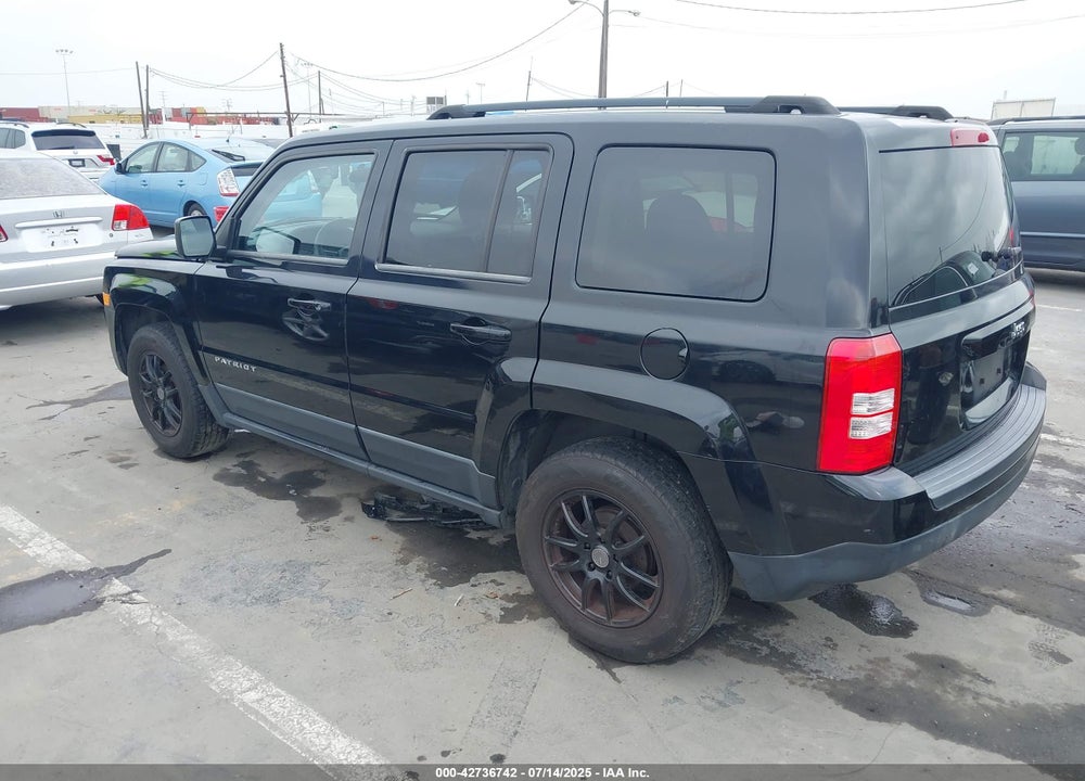 2013 JEEP PATRIOT VIN: 1C4NJPBAXDD186582