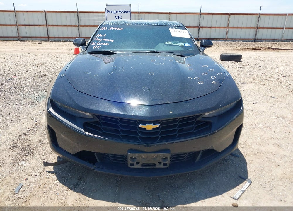 2021 CHEVROLET CAMARO VIN: 1G1FB1RX7M0127112