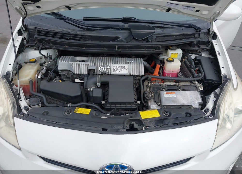 2012 TOYOTA PRIUS VIN: JTDKN3DU8C5521869