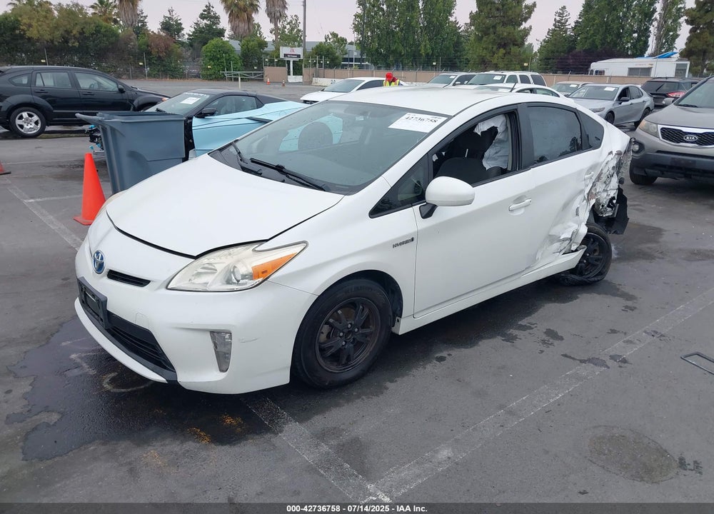 2012 TOYOTA PRIUS VIN: JTDKN3DU8C5521869