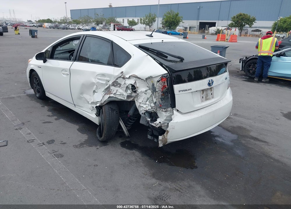 2012 TOYOTA PRIUS VIN: JTDKN3DU8C5521869