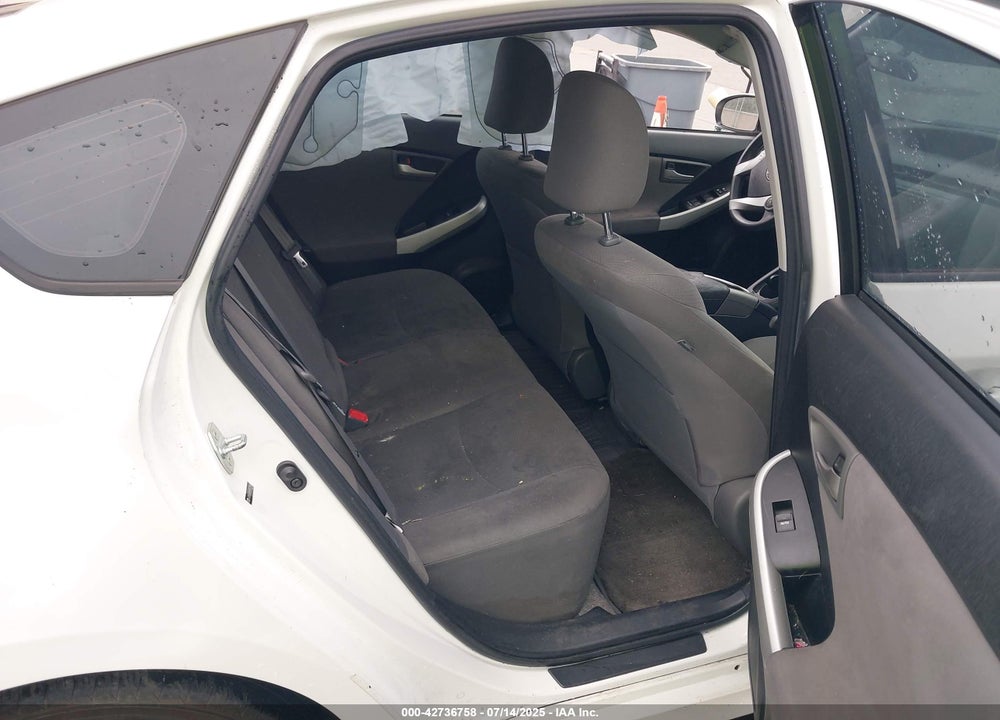 2012 TOYOTA PRIUS VIN: JTDKN3DU8C5521869