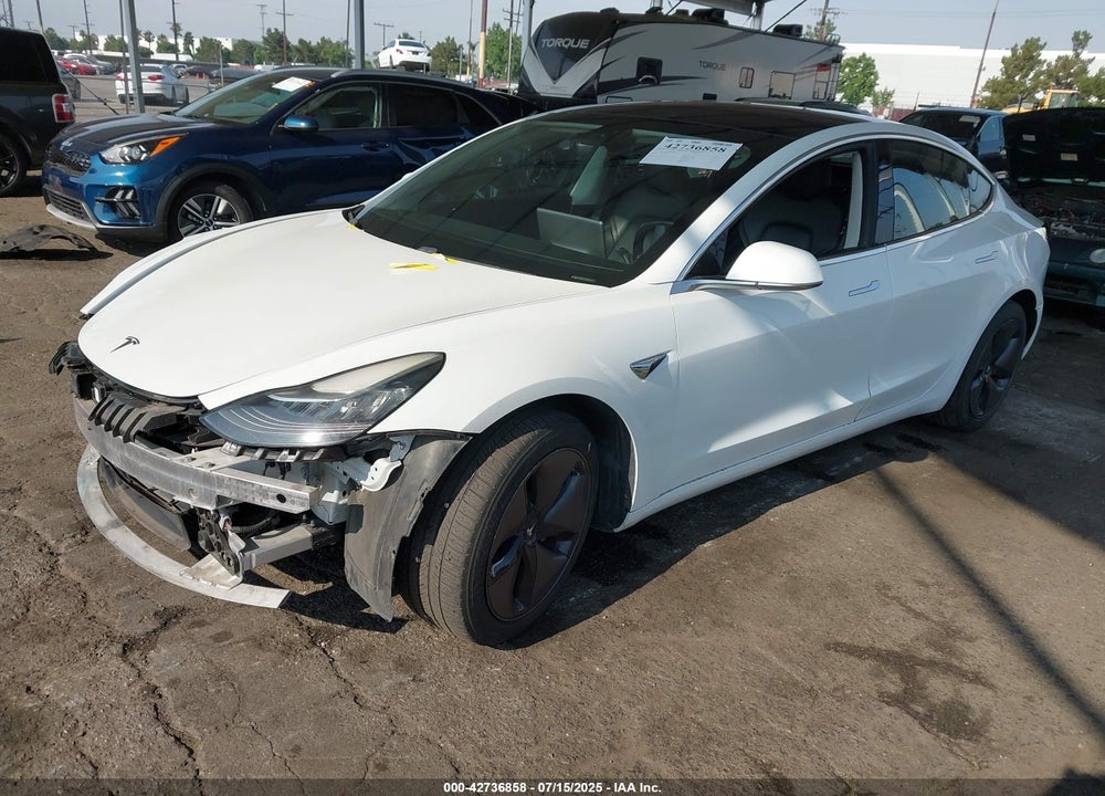 2018 TESLA MODEL 3 LONG RANGE/MID RANGE VIN: 5YJ3E1EA7JF044277