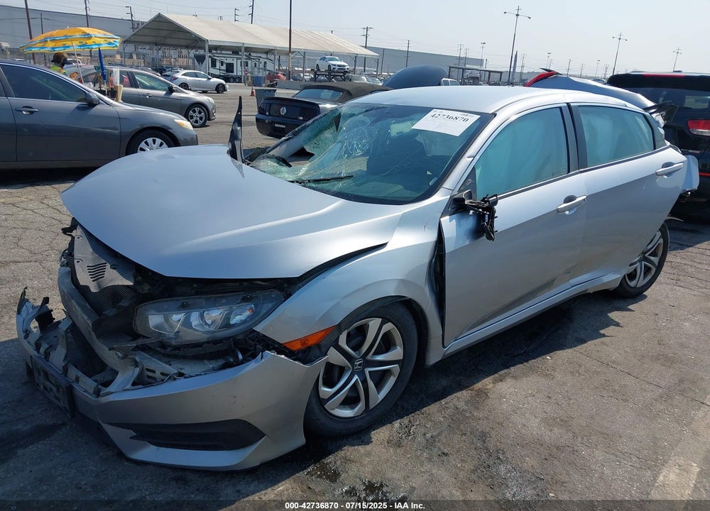 2018 HONDA CIVIC VIN: 2HGFC2F55JH542953