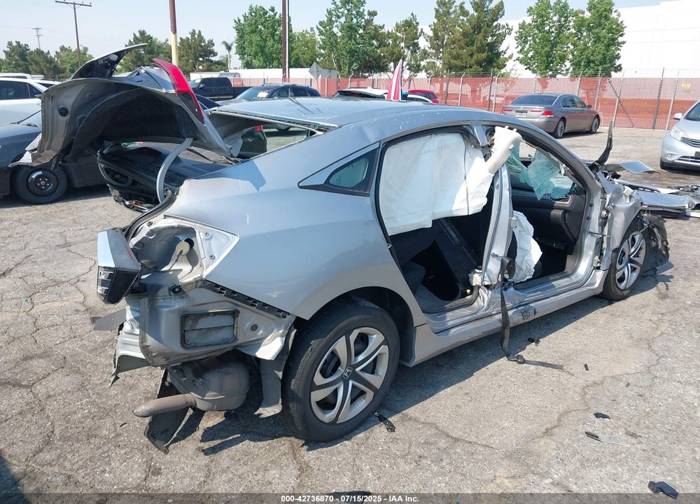 2018 HONDA CIVIC VIN: 2HGFC2F55JH542953