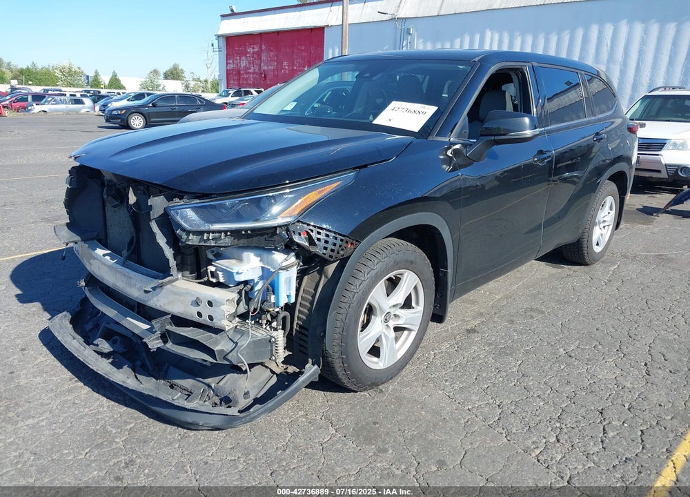 2021 TOYOTA HIGHLANDER VIN: 5TDBZRBH5MS129893