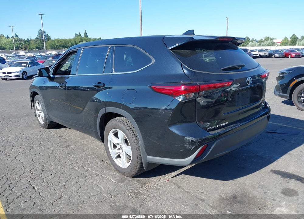 2021 TOYOTA HIGHLANDER VIN: 5TDBZRBH5MS129893