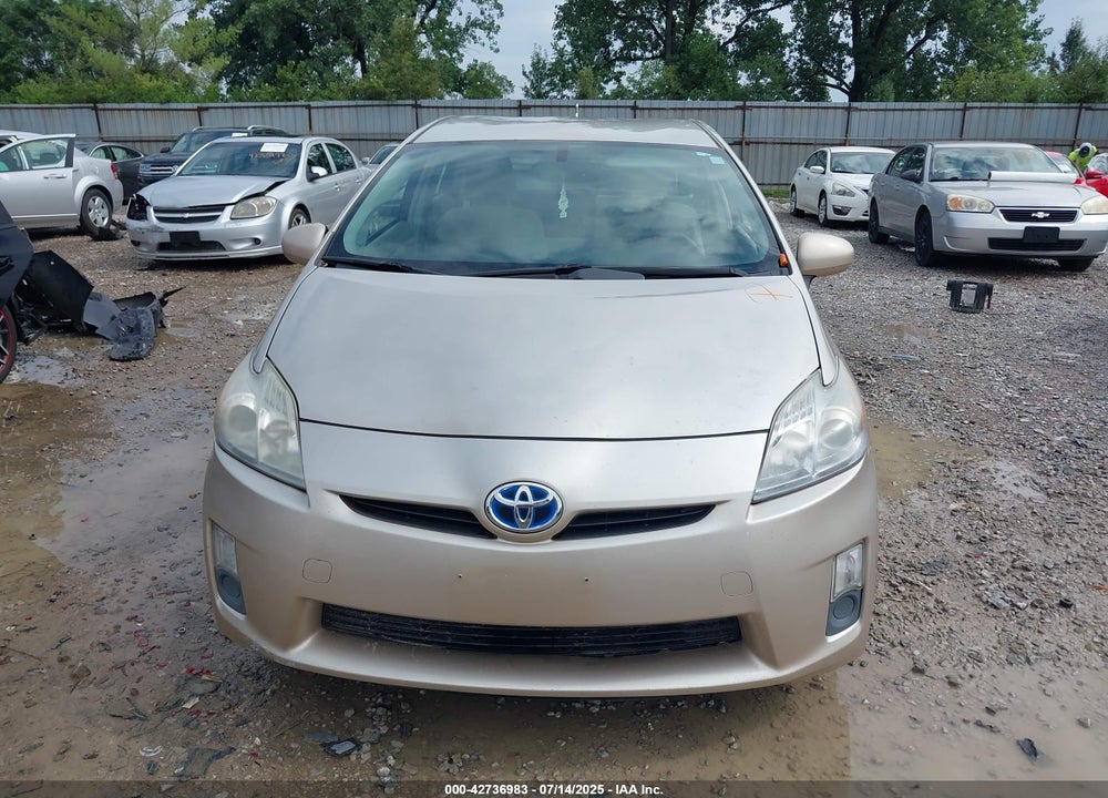 2011 TOYOTA PRIUS VIN: JTDKN3DU6B0267493
