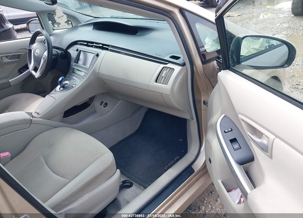 2011 TOYOTA PRIUS VIN: JTDKN3DU6B0267493