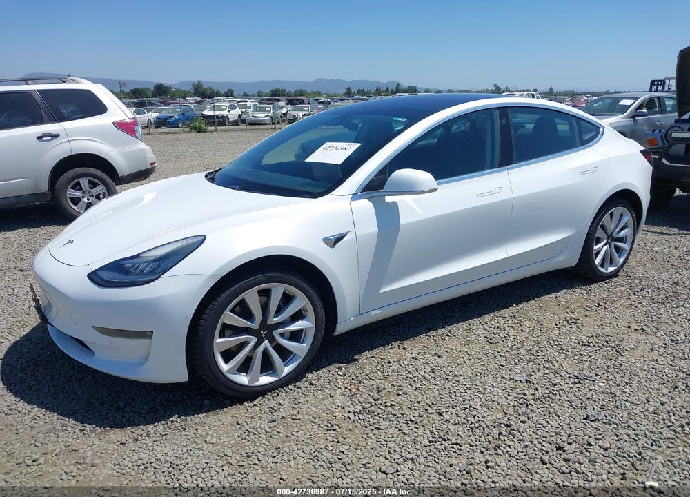2018 TESLA MODEL 3 LONG RANGE/MID RANGE VIN: 5YJ3E1EA4JF062932