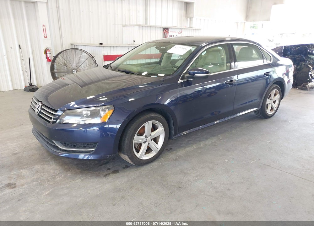 2013 VOLKSWAGEN PASSAT VIN: 1VWBH7A36DC004767
