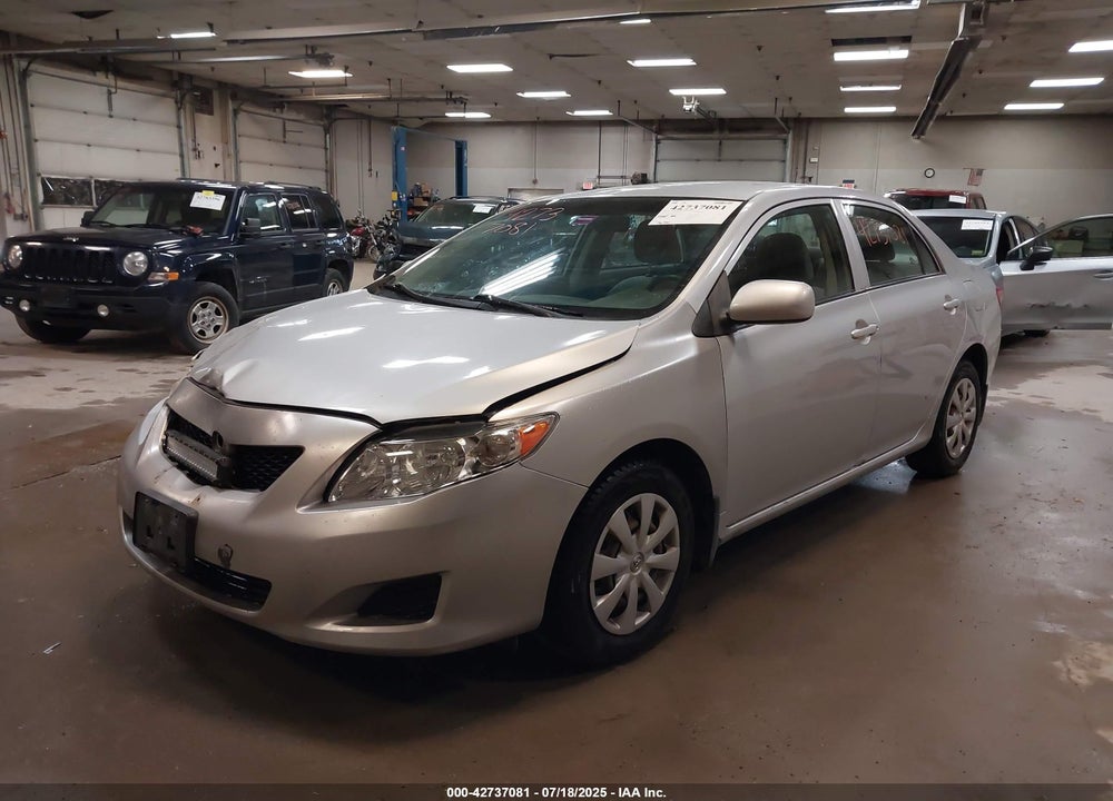 2009 TOYOTA COROLLA VIN: JTDBL40E39J048229