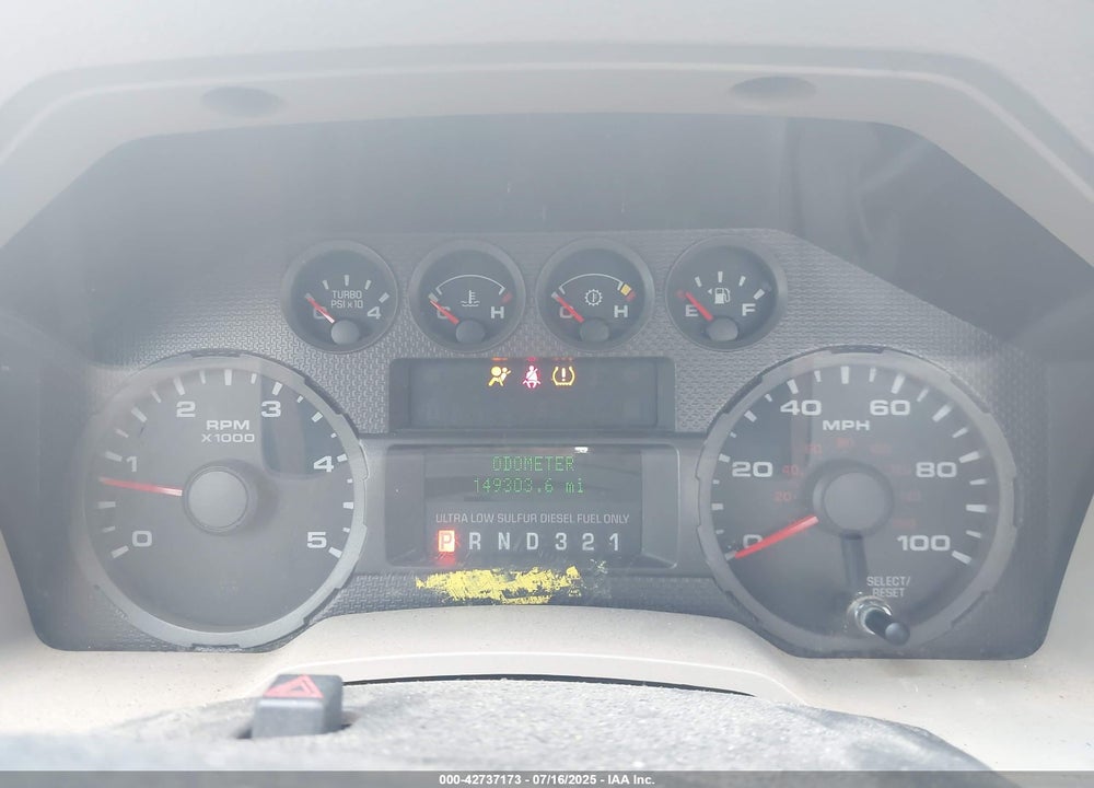 2009 FORD F 350 VIN: 1FTWF31R09EA37959