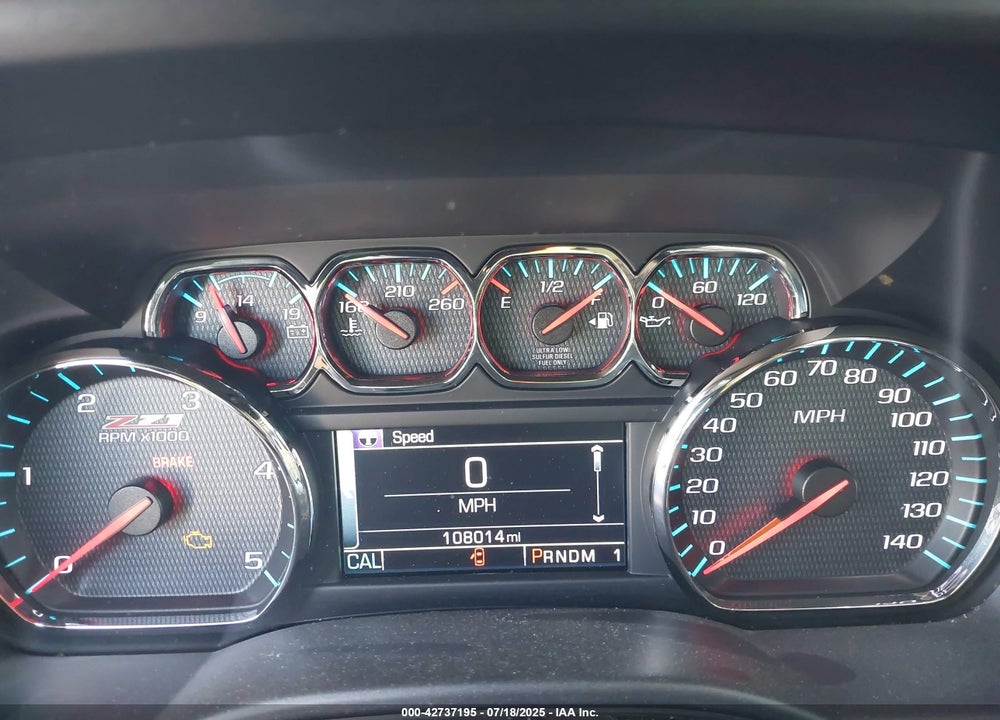 2016 CHEVROLET SILVERADO 3500HD LTZ VIN: 1GC4K0C80GF185901