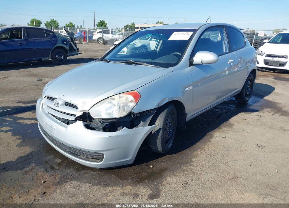 2008 HYUNDAI ACCENT VIN: KMHCM36C18U073320