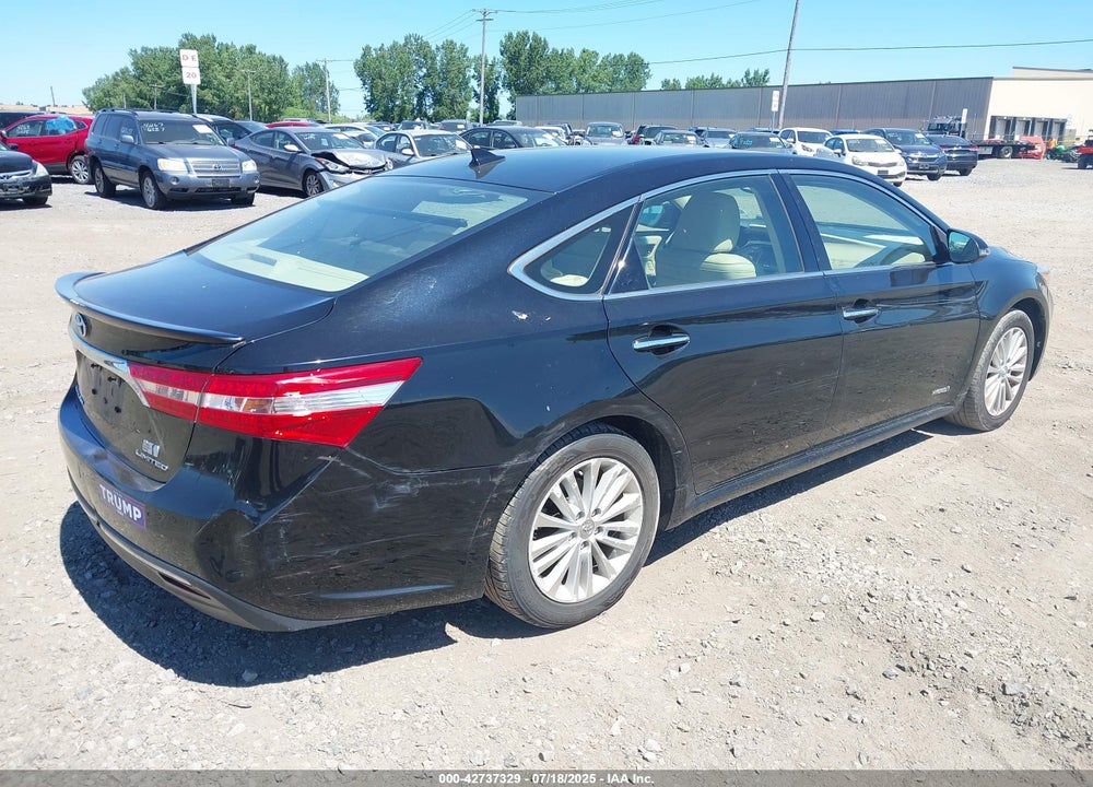 2013 TOYOTA AVALON HYBRID VIN: 4T1BD1EB7DU002397