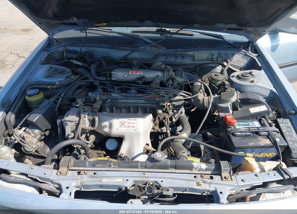 1988 TOYOTA CAMRY LE VIN: JT2SV22EXJ3305934