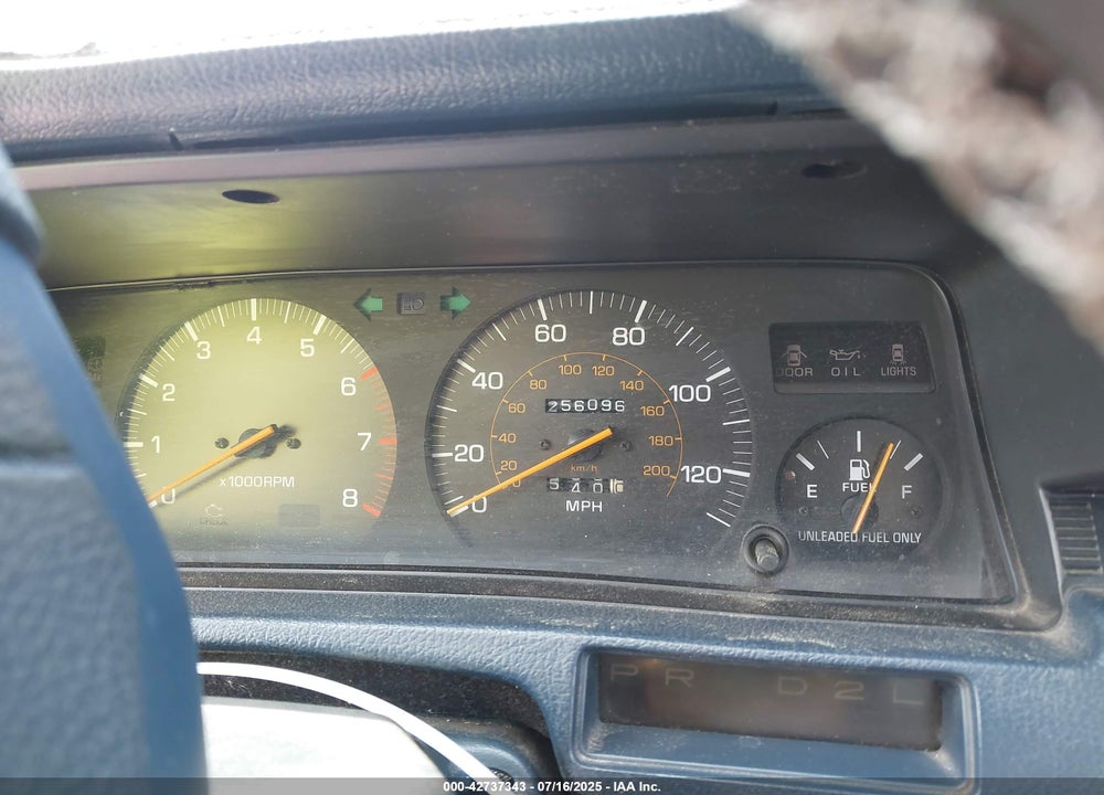 1988 TOYOTA CAMRY LE VIN: JT2SV22EXJ3305934