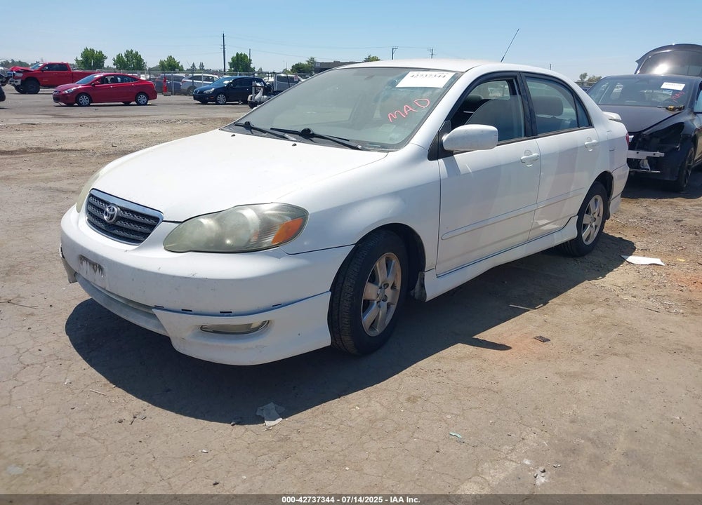 2008 TOYOTA COROLLA VIN: 1NXBR32E98Z013550