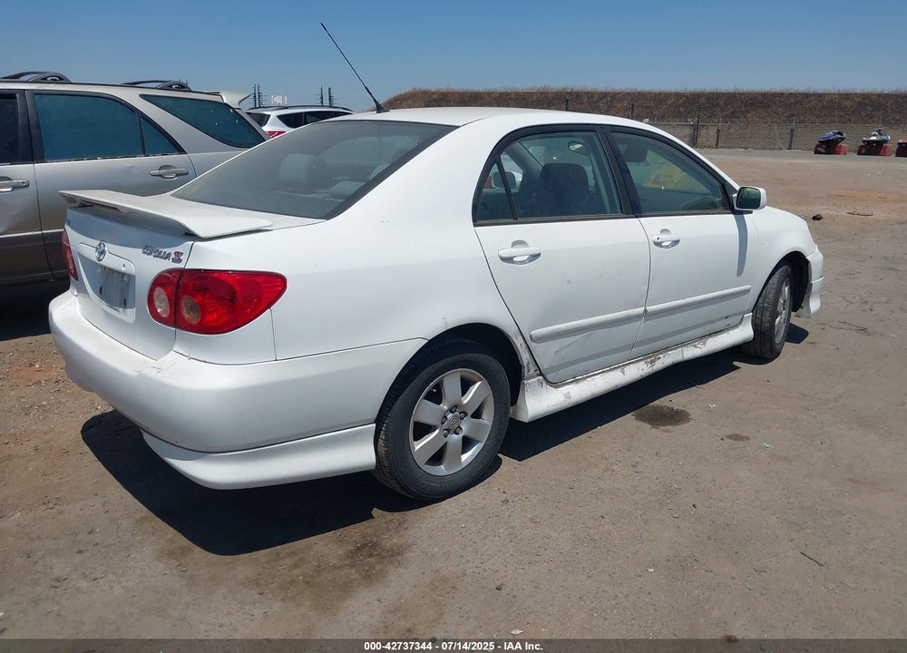 2008 TOYOTA COROLLA VIN: 1NXBR32E98Z013550