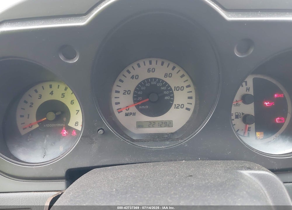2004 NISSAN FRONTIER XE-V6 VIN: 1N6ED26Y14C463186