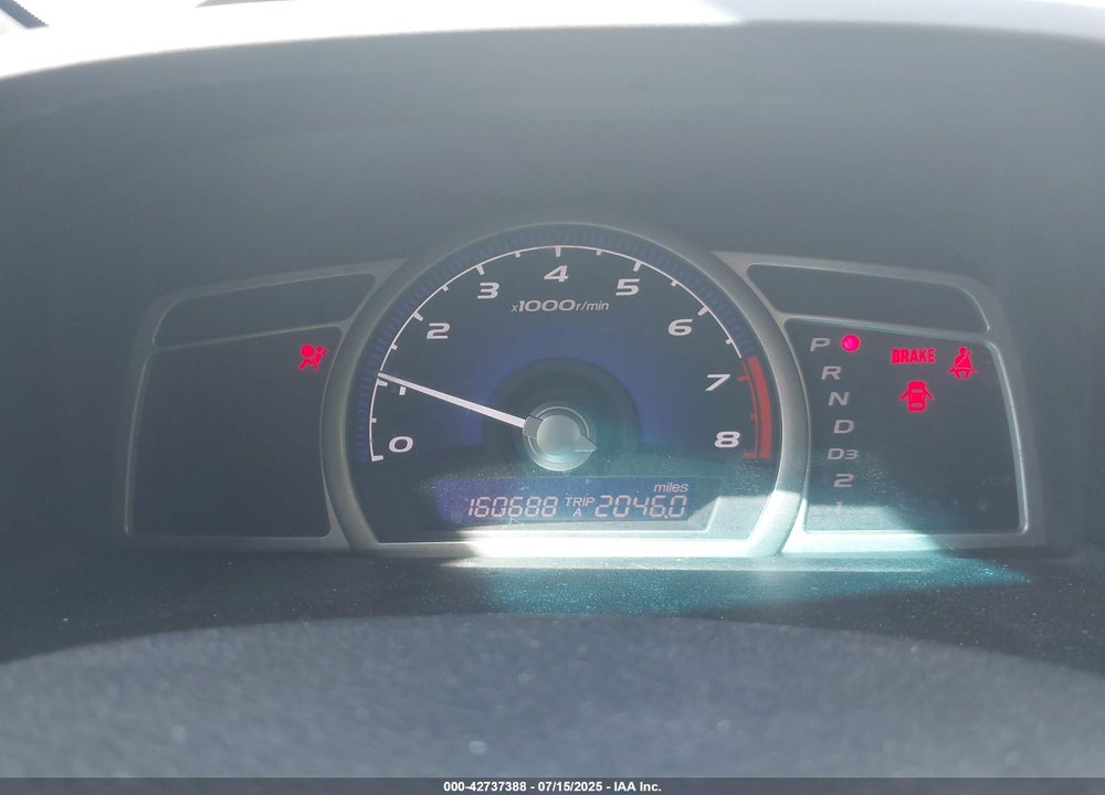 2008 HONDA CIVIC VIN: 2HGFA16578H330677
