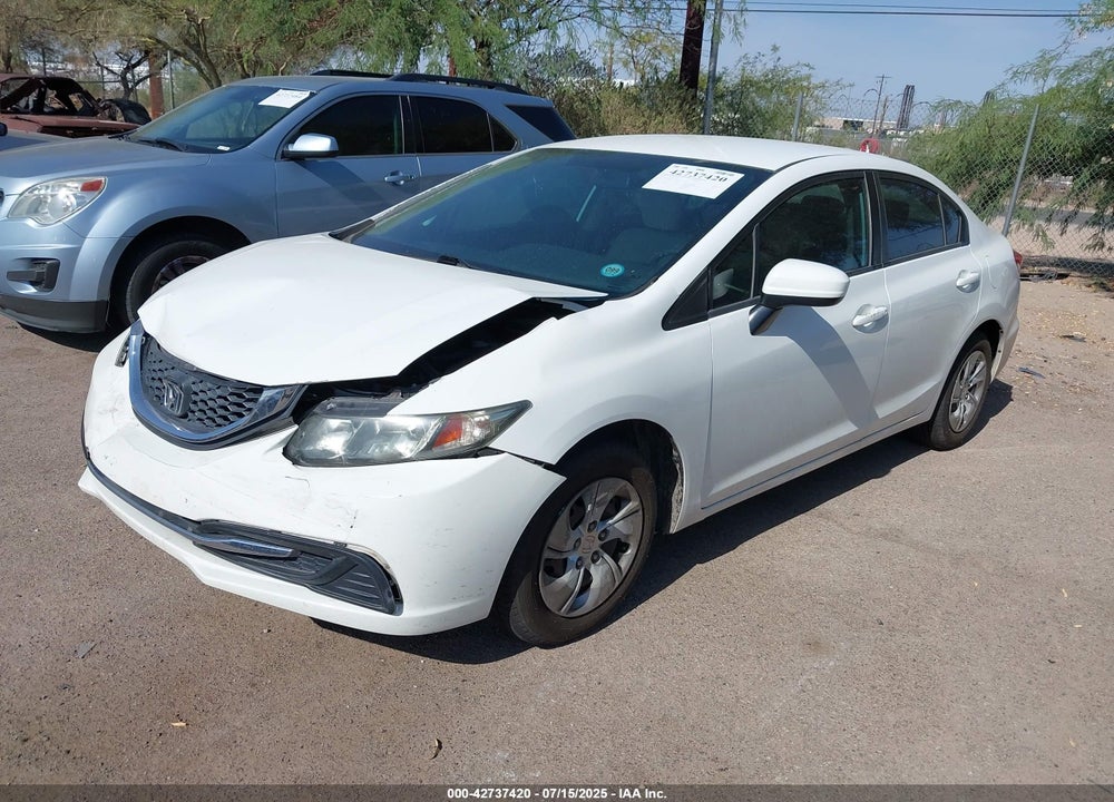 2014 HONDA CIVIC VIN: 19XFB2F58EE064143
