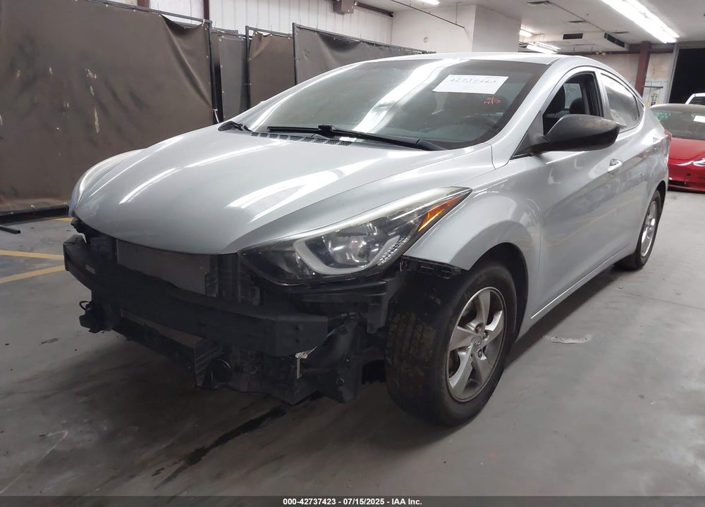 2014 HYUNDAI ELANTRA VIN: 5NPDH4AE4EH516030