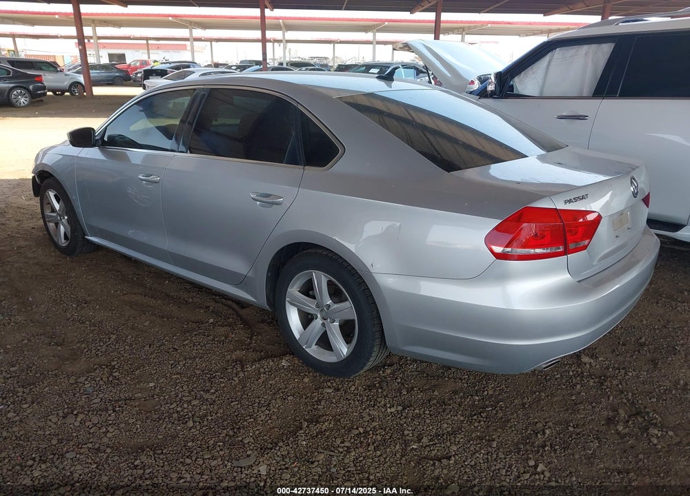 2013 VOLKSWAGEN PASSAT VIN: 1VWBN7A38DC032790