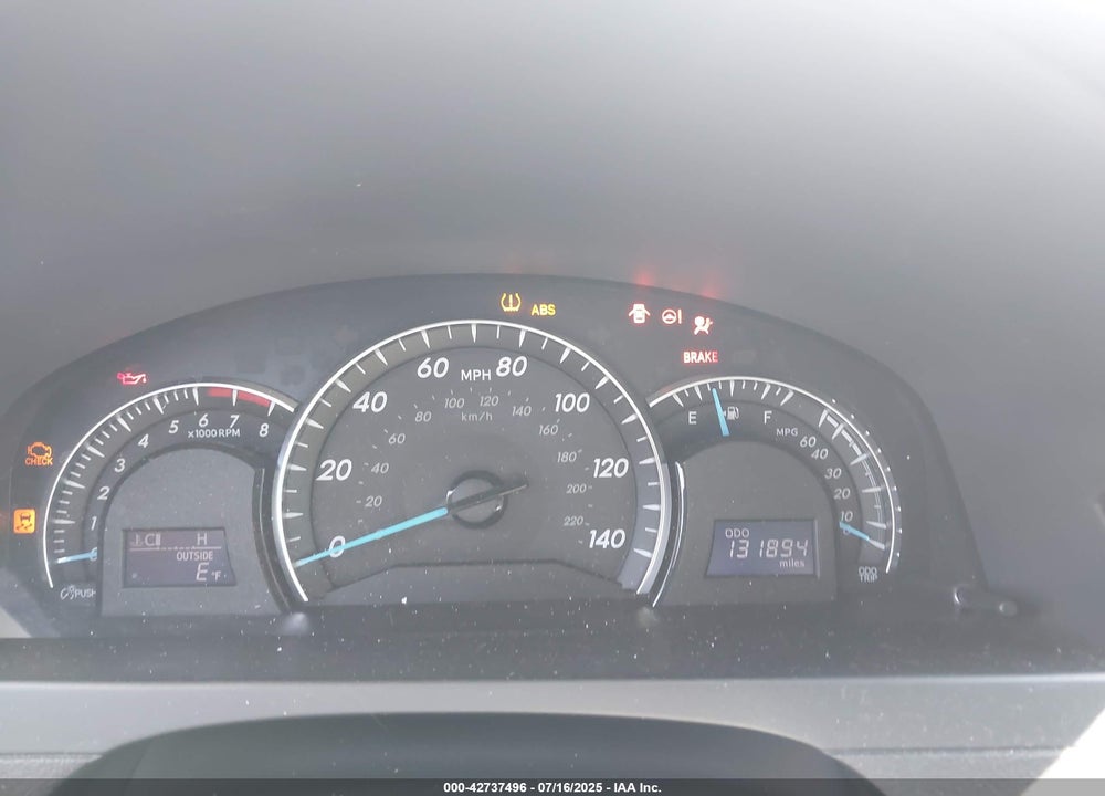 2013 TOYOTA CAMRY VIN: 4T4BF1FK9DR295704