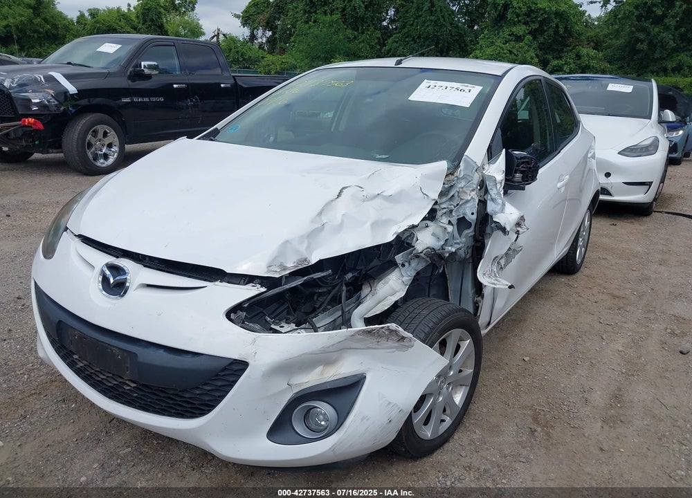 2012 MAZDA 2 VIN: JM1DE1LZ0C0131548