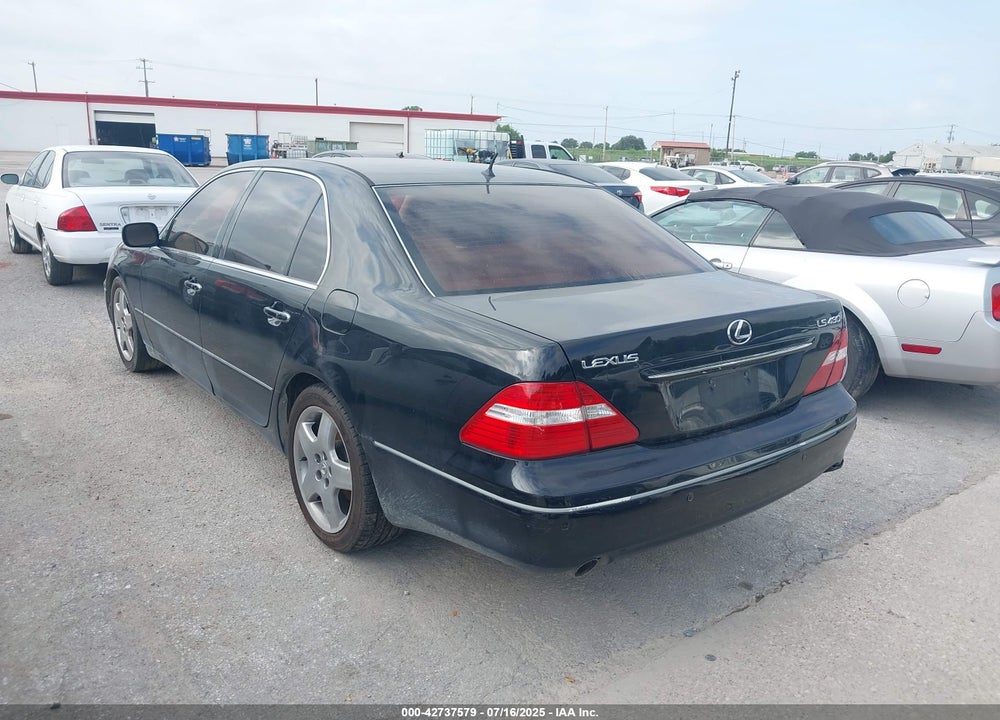 2005 LEXUS LS 430 VIN: JTHBN36F850178140