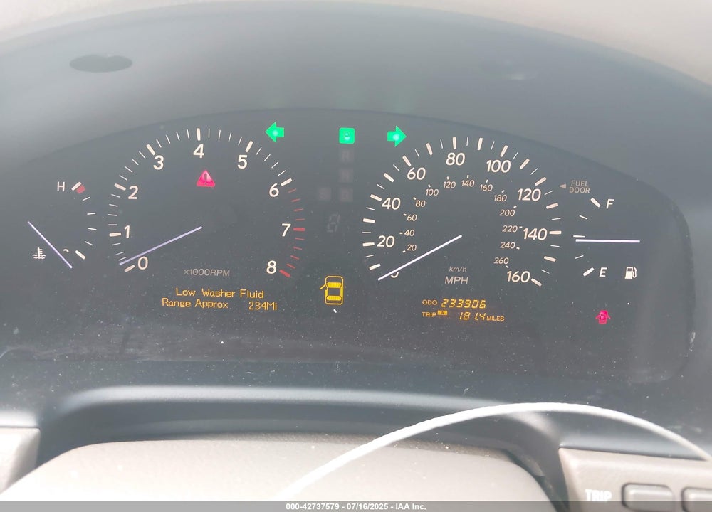 2005 LEXUS LS 430 VIN: JTHBN36F850178140