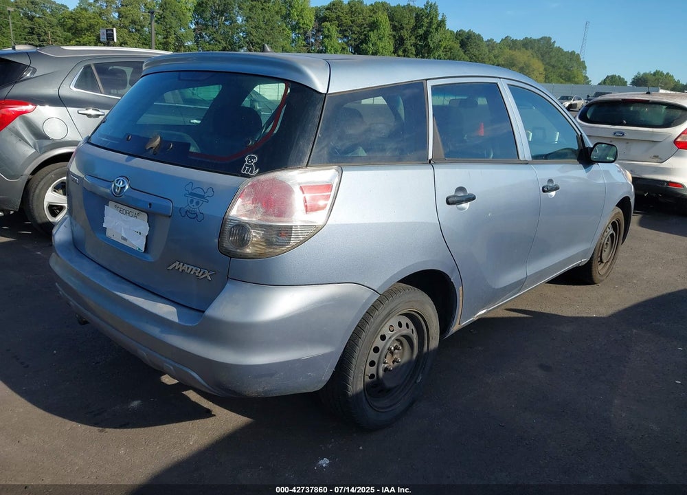 2005 TOYOTA MATRIX VIN: 2T1KR32E05C499338