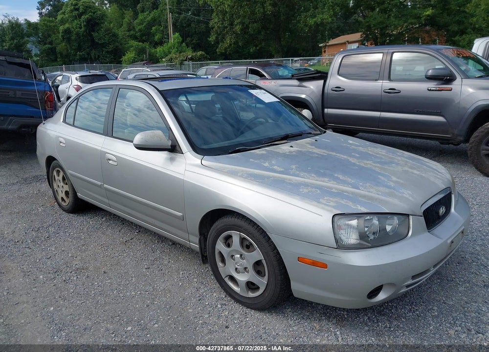 2002 HYUNDAI ELANTRA GLS VIN: KMHDN45D32U354334