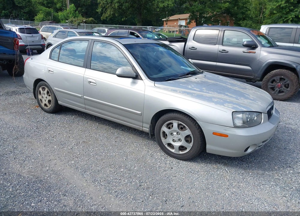 2002 HYUNDAI ELANTRA GLS VIN: KMHDN45D32U354334