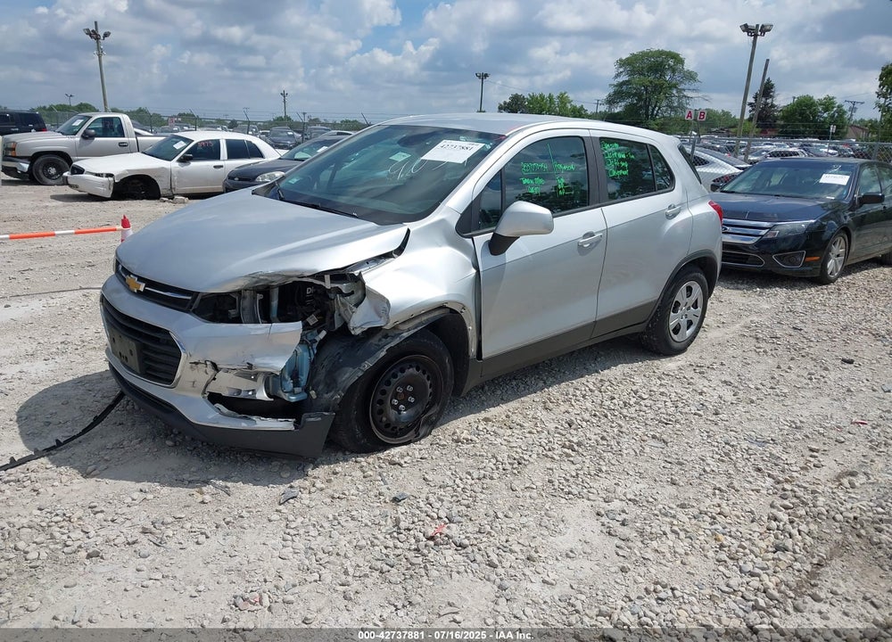 2017 CHEVROLET TRAX VIN: 3GNCJKSB4HL209039