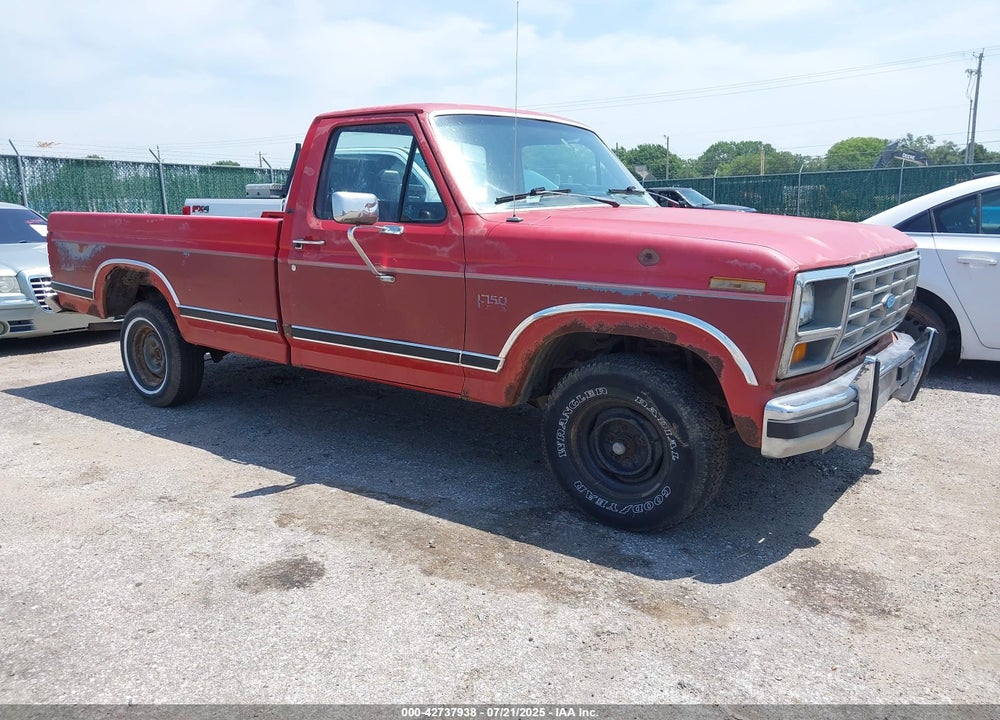 1986 FORD F150 VIN: 1FTEF15N6GKB85538