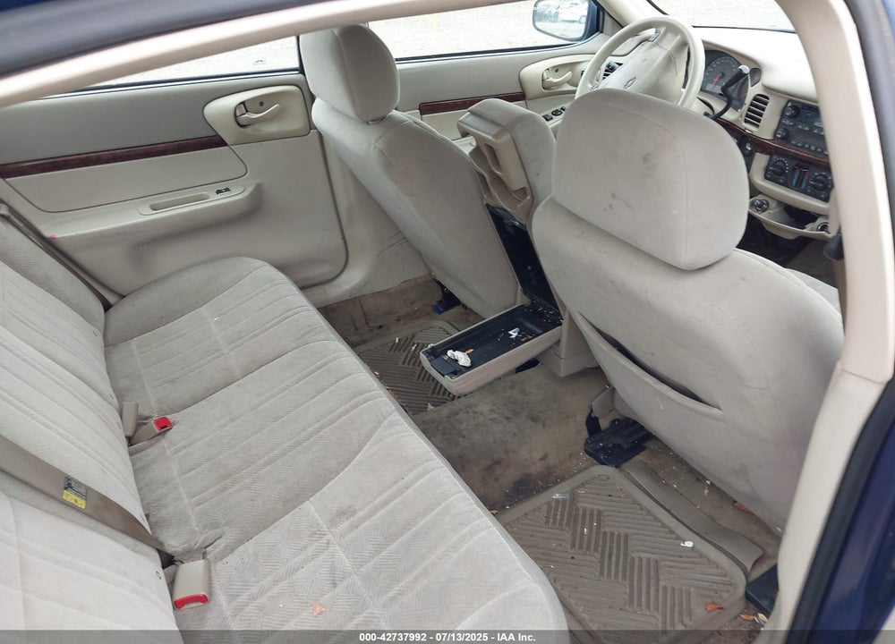 2005 CHEVROLET IMPALA VIN: 2G1WF52E059239438