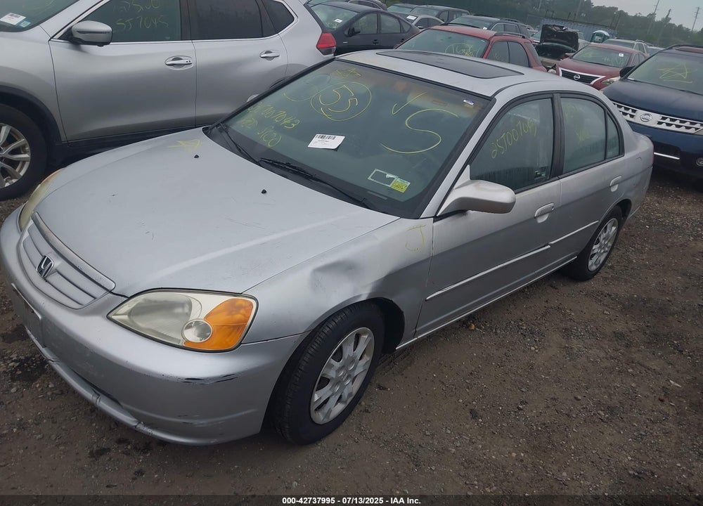 2003 HONDA CIVIC VIN: 2HGES26813H545411