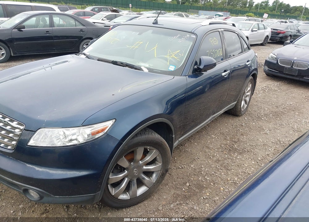 2005 INFINITI FX35 VIN: JNRAS08W85X204308