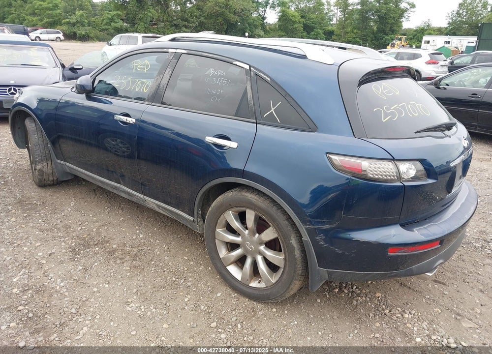 2005 INFINITI FX35 VIN: JNRAS08W85X204308