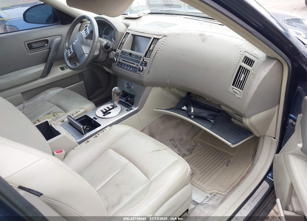 2005 INFINITI FX35 VIN: JNRAS08W85X204308