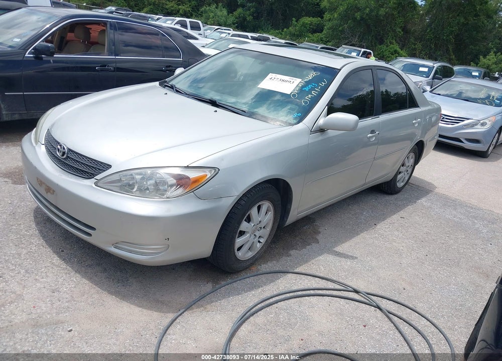 2002 TOYOTA CAMRY XLE V6 VIN: 4T1BF32K12U033443