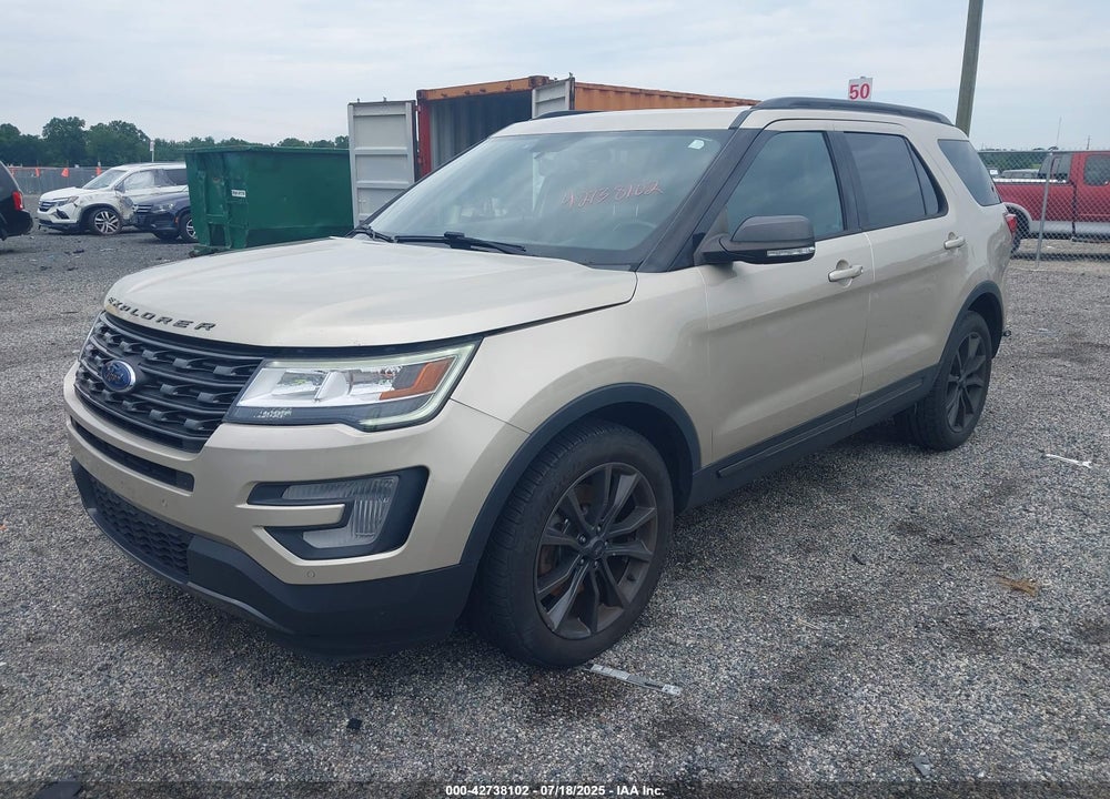 2017 FORD EXPLORER VIN: 1FM5K8D87HGC65169