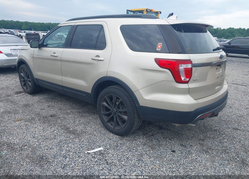 2017 FORD EXPLORER VIN: 1FM5K8D87HGC65169